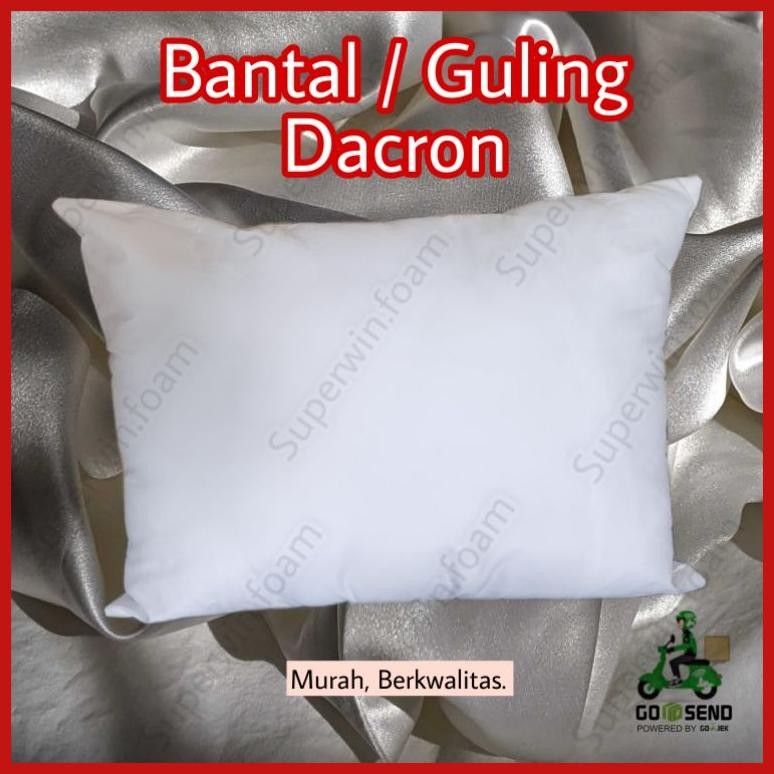 BANTAL DACRON / GULING DACRON MURAH KWALITAS 100% BAGUS BANTAL SILICON GULING SILICON Nugi