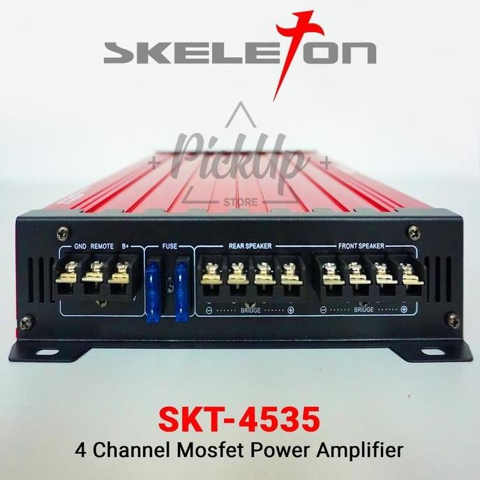 POWER AMPLIFIER MOBIL 4 CHANEL SKELETON 4535
