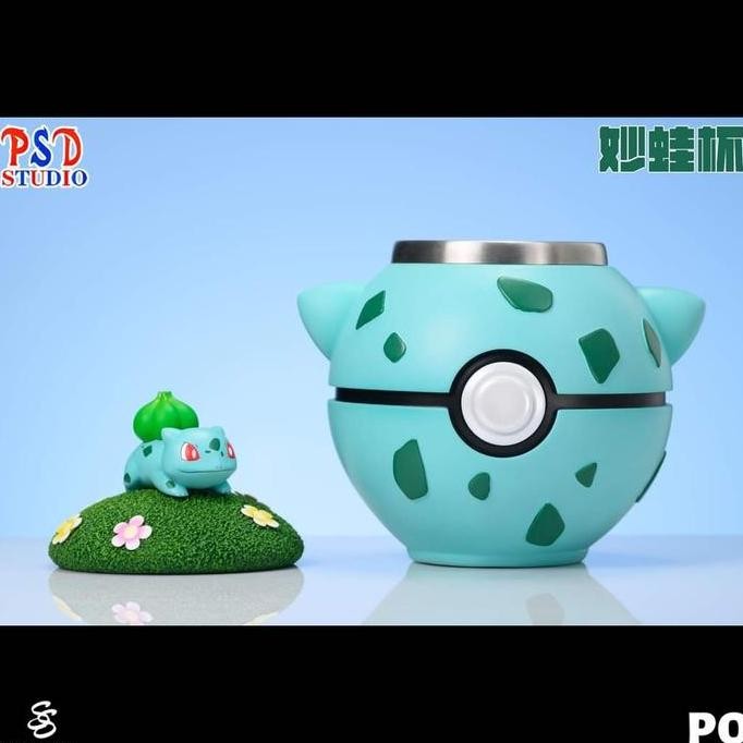 RESIN POKEBALL BULBASAUR MUG BY PSD STUDIO (PRE-ORDER) POKEMON SPENCERTOYS