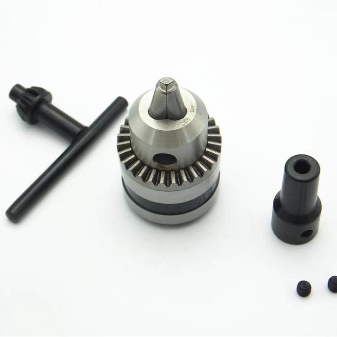 B10 Chuck Collet Kepala Bor Mini Universal 0.6-6Mm Untuk As Dinamo 8Mm