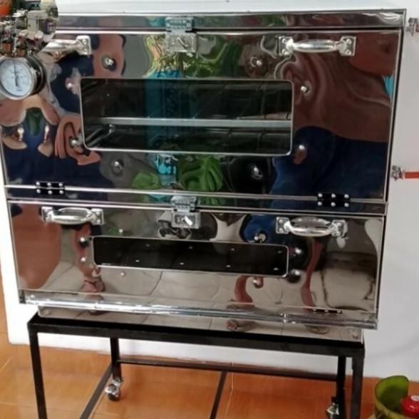 Oven Gas Stainless Steel 75X55X70 Loyang Bergaransi Via Lalamove