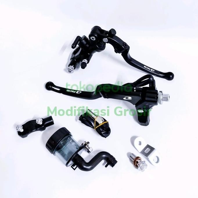 Master Rem RCB Radial S1 14MM Kanan + Kopling RCB S1 - Black