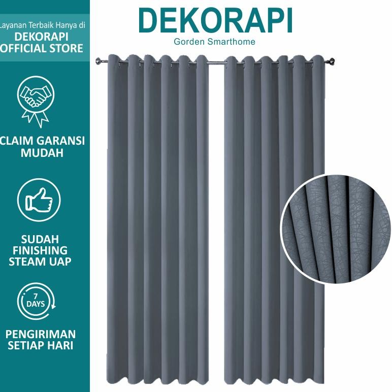 DEKORAPI GORDEN BLACKOUT PREMIUM (tinggi 210,220,230) Nugi