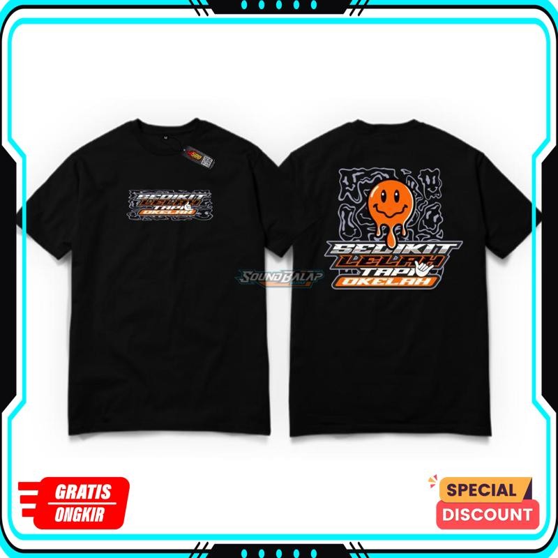 Bagus - Kaos Kata Kata Viral Sedikit Lelah Tapi Okelah Katun Hx-56