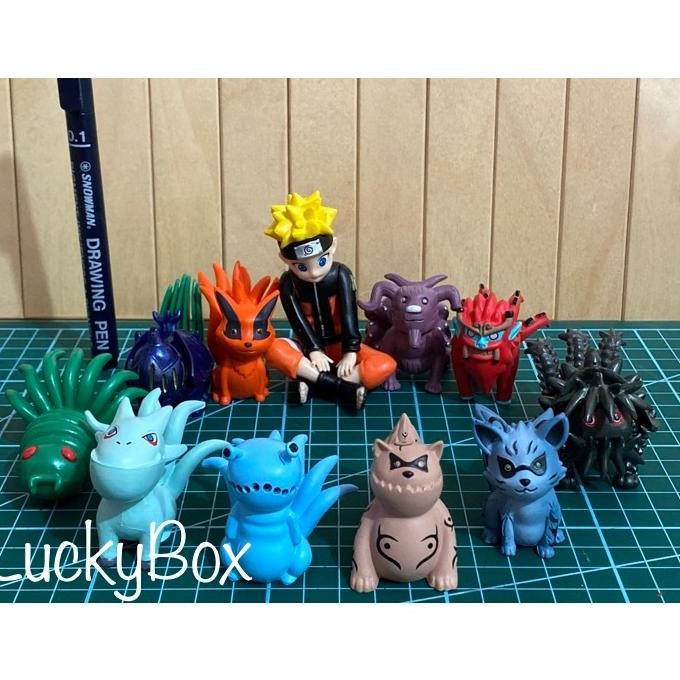 Terlaris Action Figure Naruto Bijuu Set