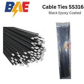 

Kabel Ties Stainless Steel 150Mm Cable Epoxy Full Coated Ball Lock Zip