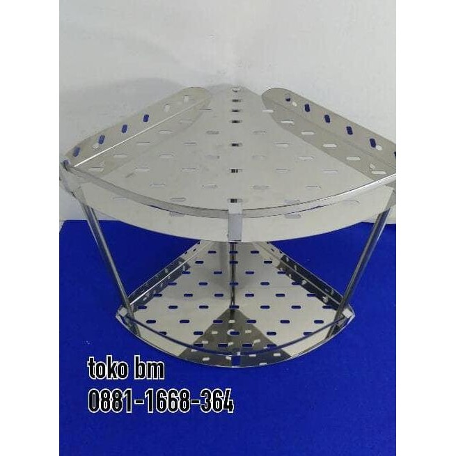 Rak Sabun Sudut Stenlis