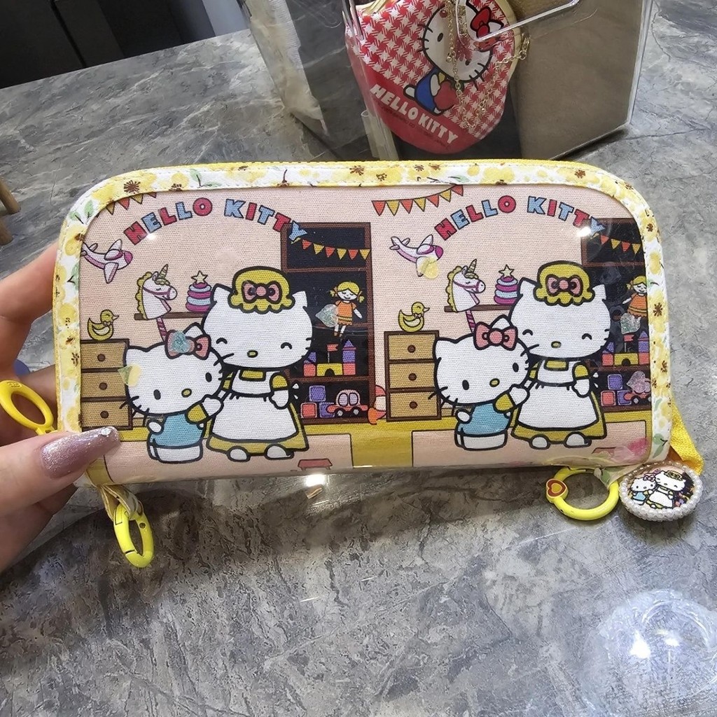 

Lucu Kitty Tas Penyimpanan Kartun/Tas Penyimpanan Retro Jepang Kapasitas Besar