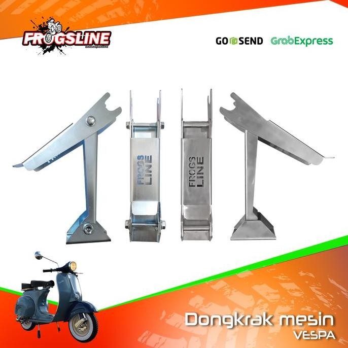 Dongkrak Vespa - Dongkrak Mesin Vespa - Dongkrak Mesin Vespa Portable