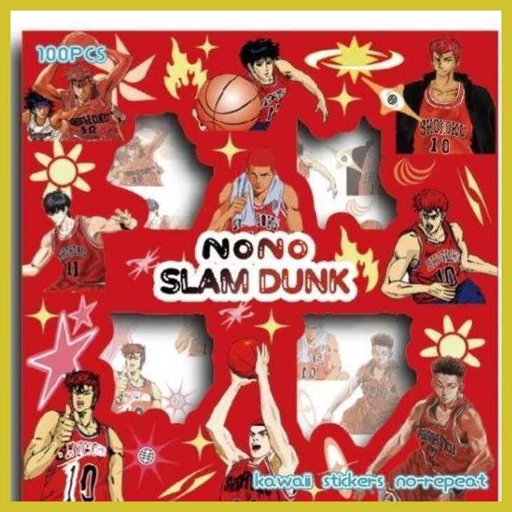 

(VIRAL PRODUK) *STIKER SLAM DUNK ISI 100 LEMBAR KEREN PRIVASI AMAN