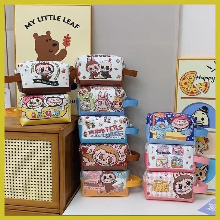 

(VIRAL PRODUK) POUCH LABUBU/TEMPAT MAKEUP /TEMPAT PENSIL SERBAGUNA GOOD QUALITY