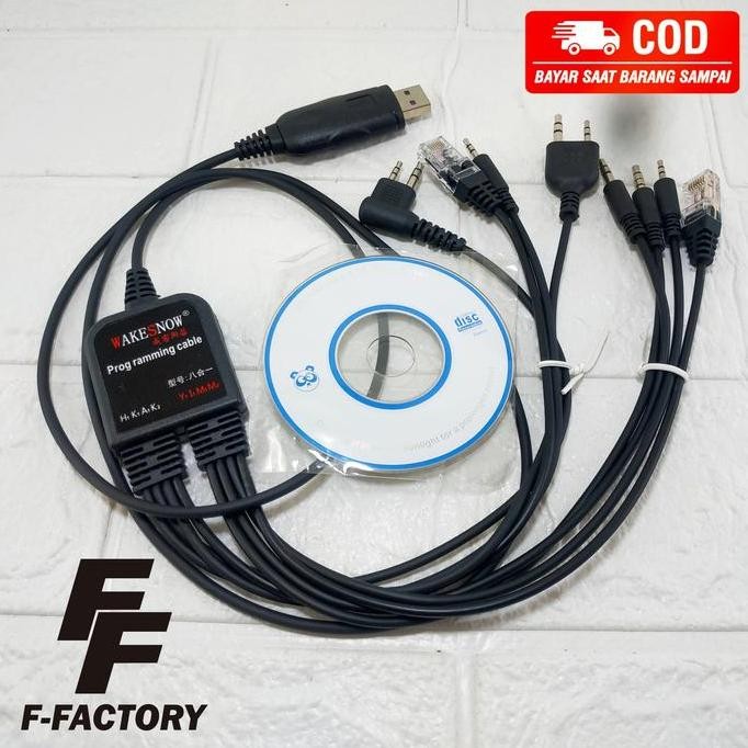 Kabel Data Multi Untuk Ht Atau Rig. Termasuk Cd Driver.