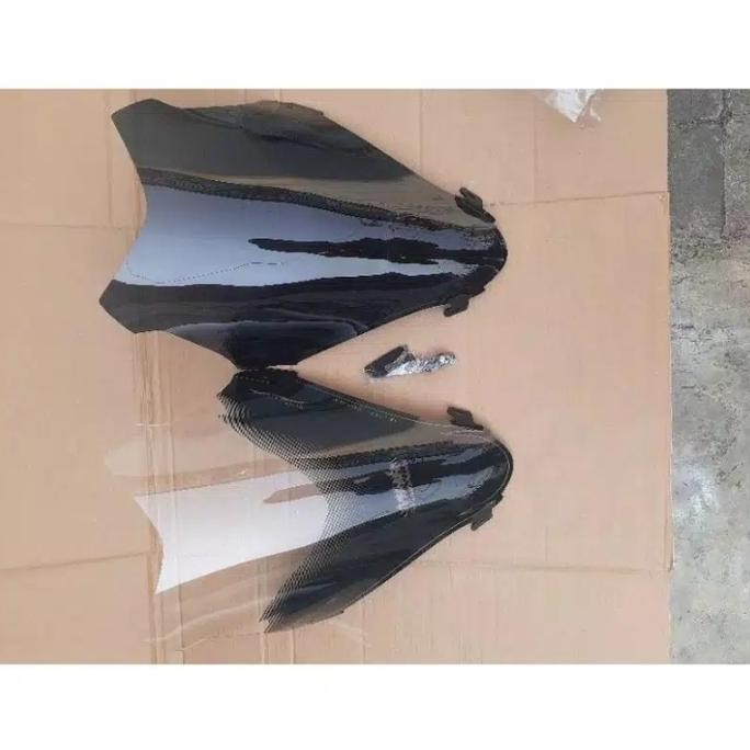 Windshileld Visor TwoTone Carbon Honda Pcx -150 Lokal MHR Best Quality