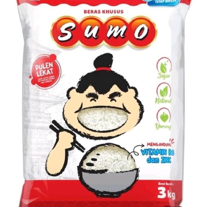 

Sumo Merah Beras Premium 3 Kg bs