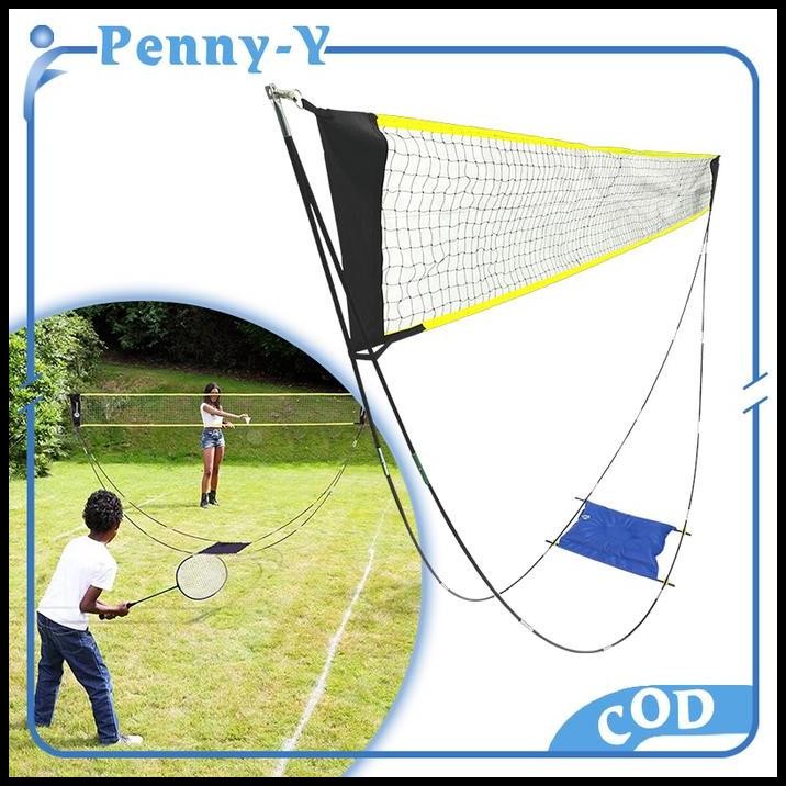 Net Badminton Portable Net Bulutangkis Portable Badminton Net Portable