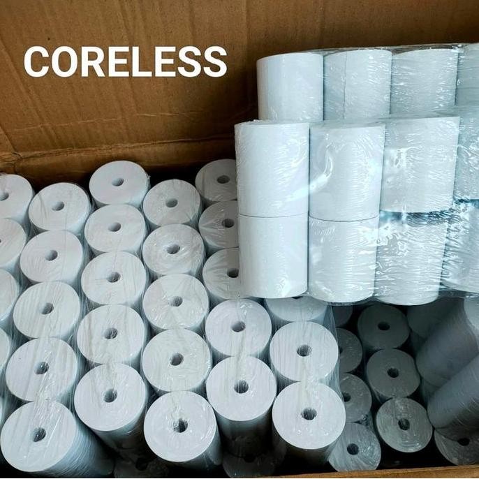 

10 Roll Kertas Thermal Kasir 58X50Mm Struk Kasir 57X50Mm / Isi 10 Roll