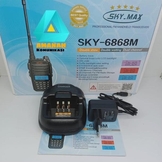 Charger Cas Ht Sky Max Sky 6868 Original