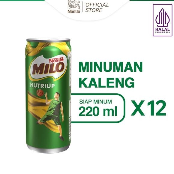 

NO_MORE MILO ACTIV-GO Nutri Up Kaleng 220ml x 12pcs