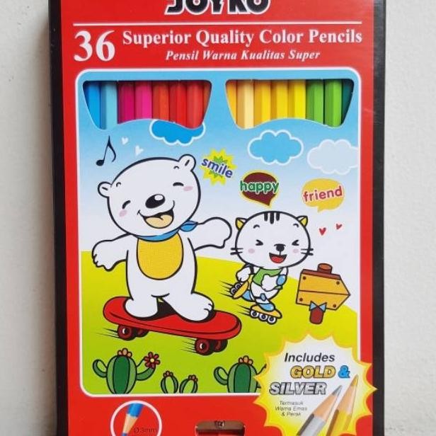 

Pensil Warna Joyko 36 Warna Color Pencil Joyko Nugi