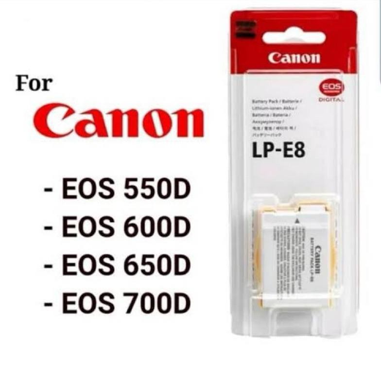 Baterai canon original buat 700d 650d 600d 550d Nugi