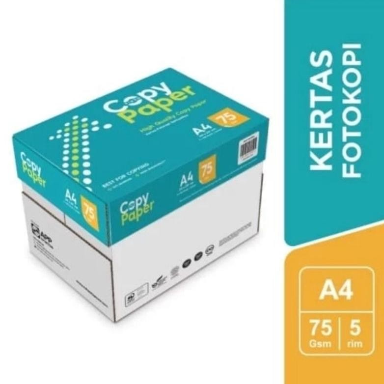 

Kertas HVS A4 75 Gr Copypaper / 1 Dus Nugi
