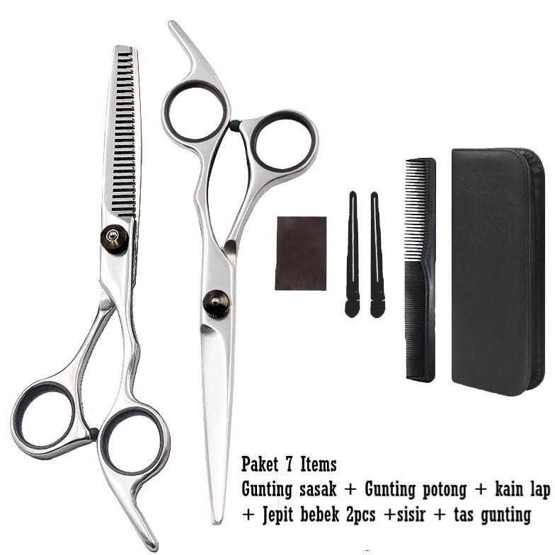 

JEJE Gunting JJ Gunting Potong Rambut Gunting Sasak Nugi