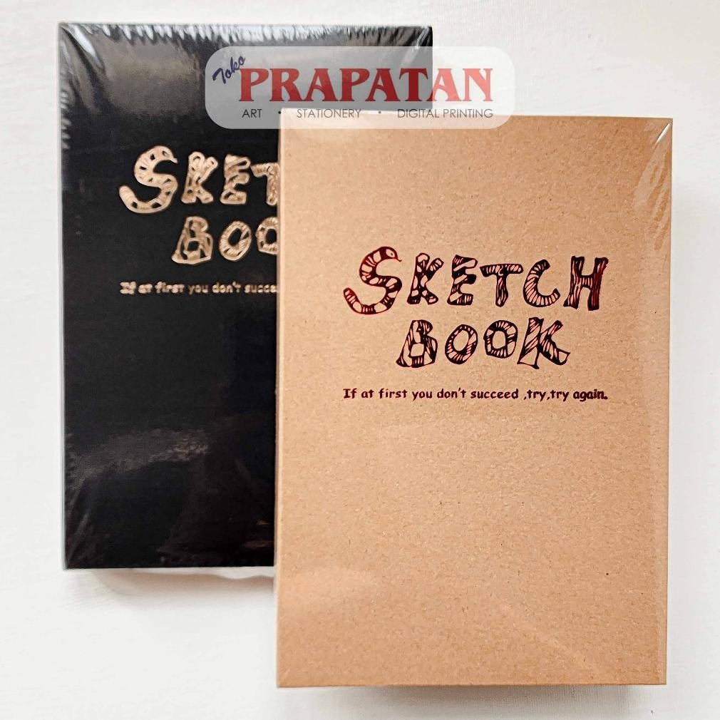 

Potentate A5 Exposed Stitch Bound Sketchbook | Buku Gambar Nugi