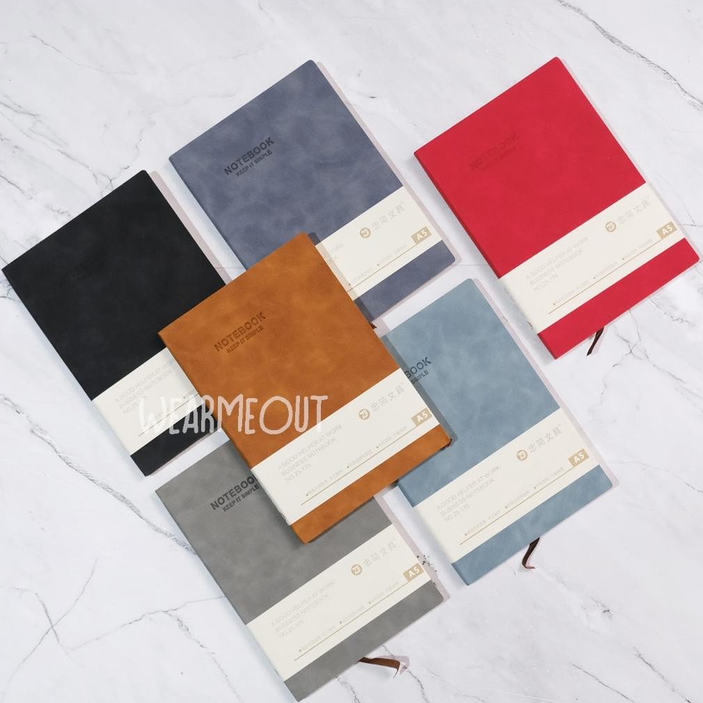 

[ BISA CUSTOM NAMA dan LOGO ] Notebook A5/B5 Pocket Buku Diary 100 Lembar / Souvenir / Hampers / Buku Catatan / Memo / Book Nugi