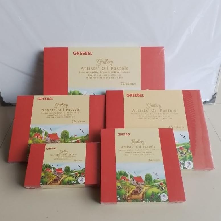 

Crayon Oil Pastel Artists Greebel 12, 24, 36, 48, 72 Warna ( Pcs ) [ Original ] Nugi