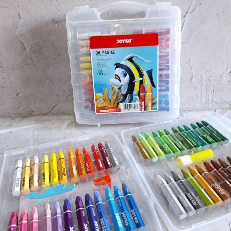 

(1 Pc) Crayon Joyko 48 Warna Nugi