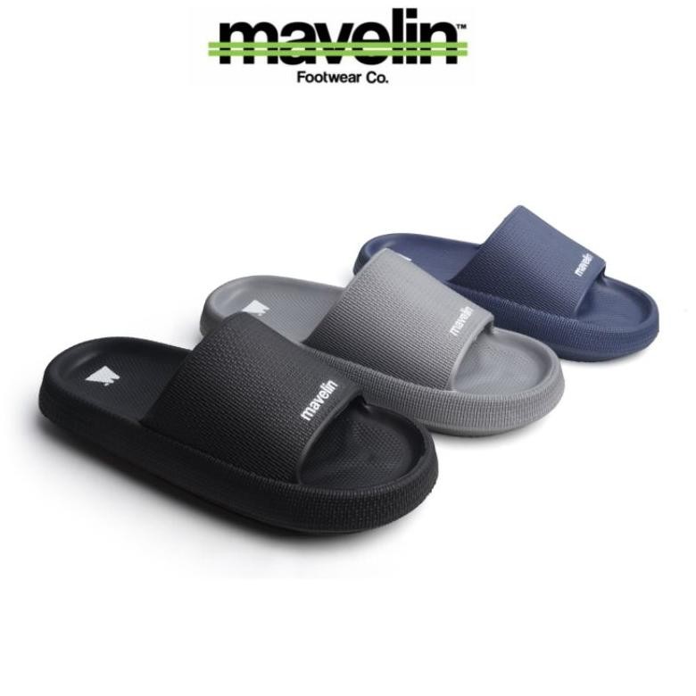 Mavelin Kei Men - Sandal Sendal Slop Pria Sandal Slide Slip on Pria