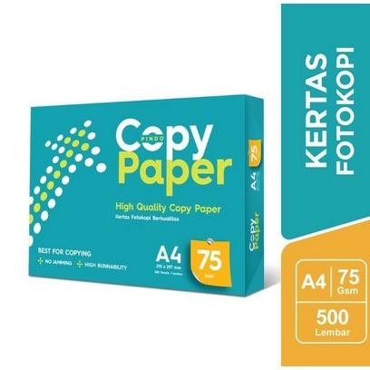 

Kertas HVS Copy Paper A4 /F4 75 Gsm / 1 Rim HVS CopyPaper A4/F4 75 Gram Nugi