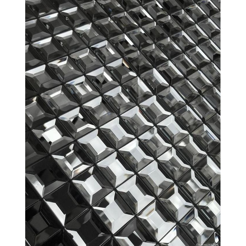 Mosaic Dinding Interior | Mozaik Venus Mirror Silver