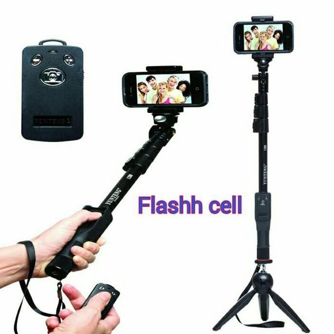 Tongsis Yunteng Bluethoot YT 1288 + Tripod YuntengYunteng no Nugi