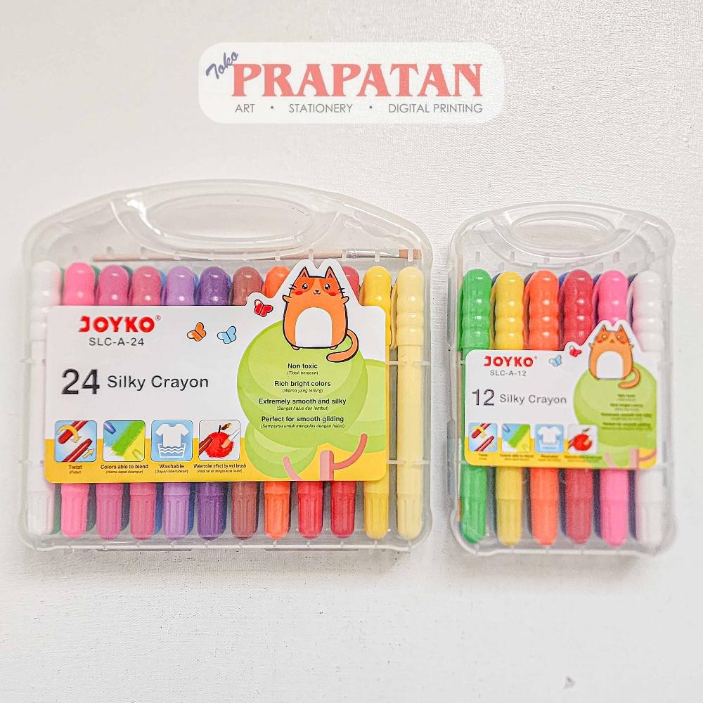 

Joyko Silky Crayon Set | Crayon Silky Nugi