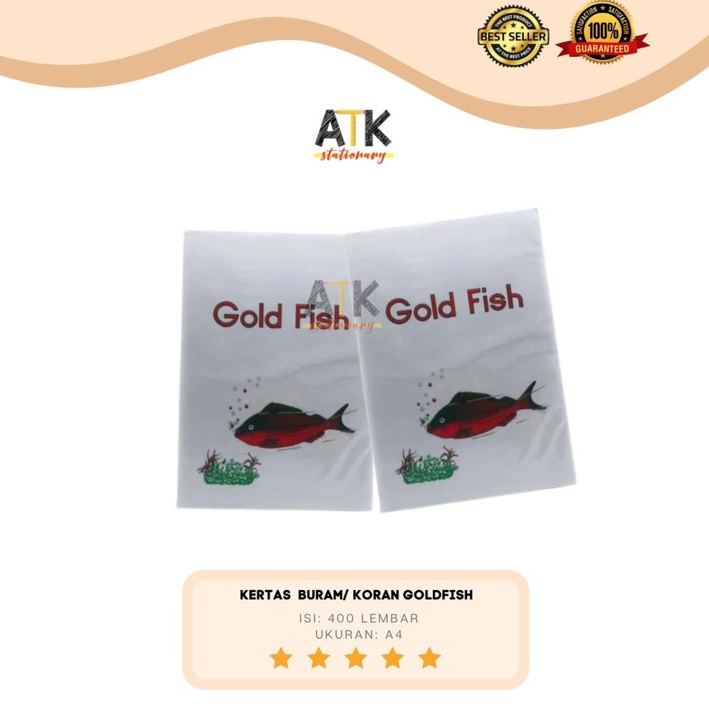 

Kertas Buram A4 Goldfish Kertas Koran ATK Nugi