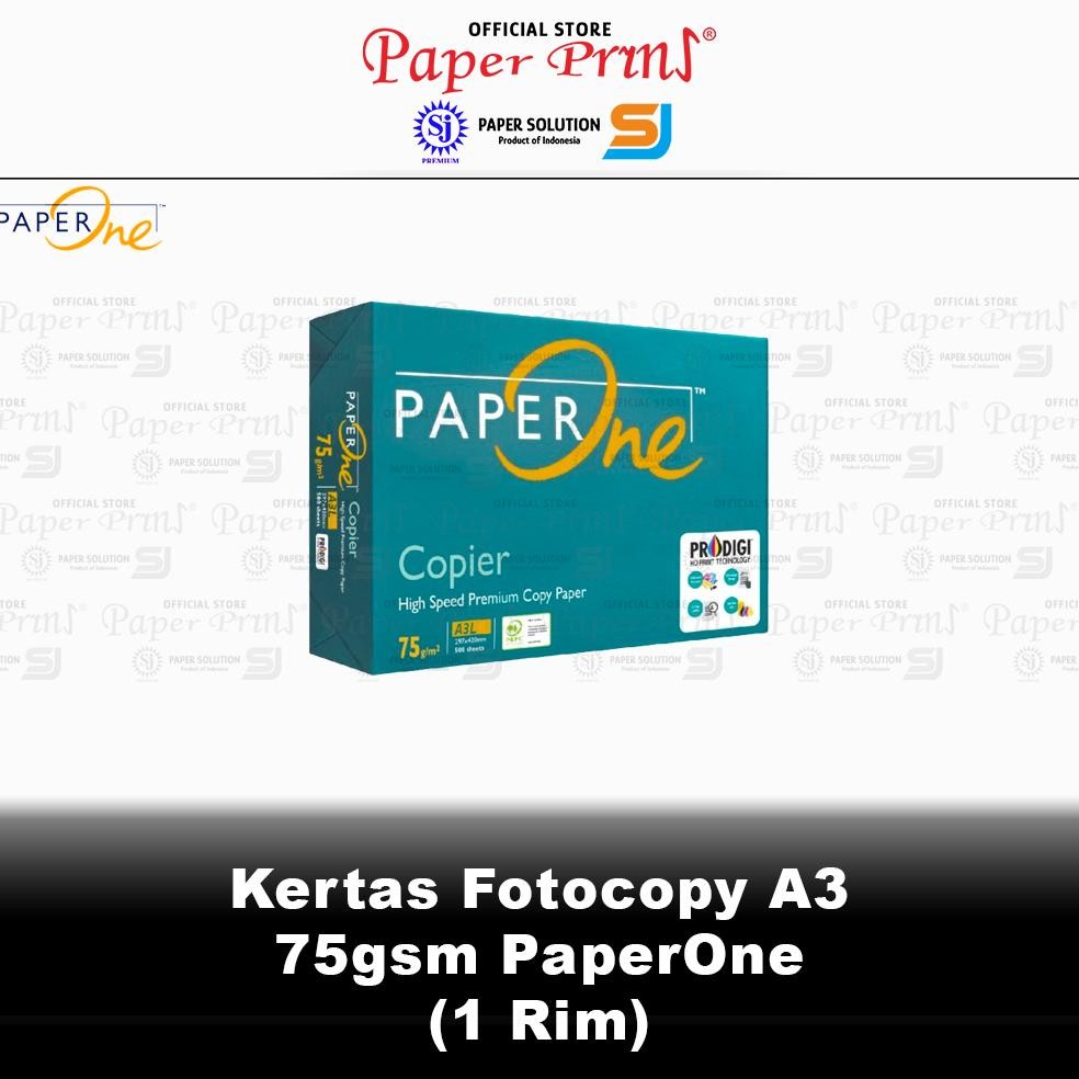 

Kertas Fotocopy HVS A3 75gr PaperOne 1 Rim Nugi