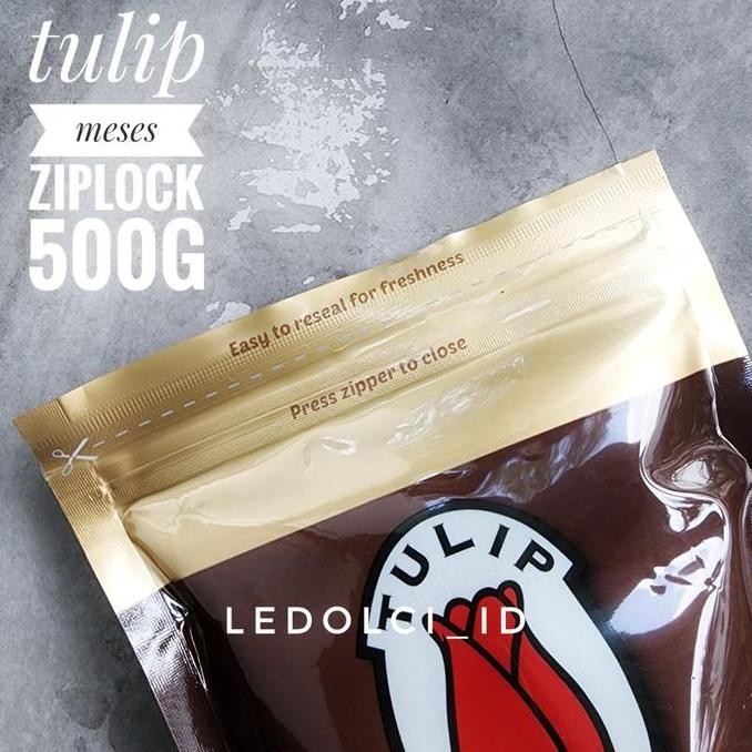 

Tulip Meses Tulip Hagelslag Kemasan Asli Ziplock 500 Gram
