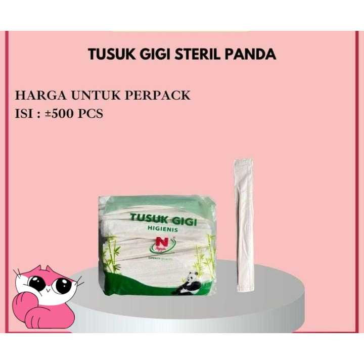 TUSUK GIGI HIGIENIS NAGOYAKU TUSUK GIGI STERIL PANDA