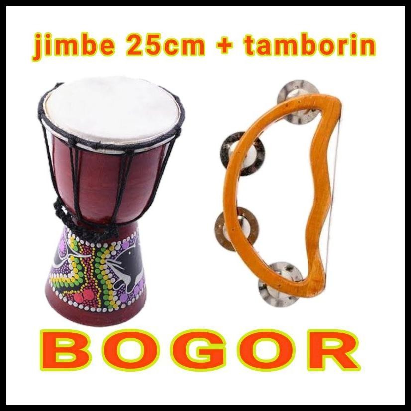KENDANG GENDANG JIMBE DJEMBE DAN ALAT MUSIK TAMBORIN