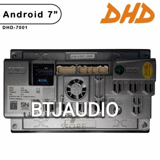 HEAD UNIT TAPE MOBIL DOUBLE DIN DECKLESS DHD MIRRORLINK ANDROID+KAMERA