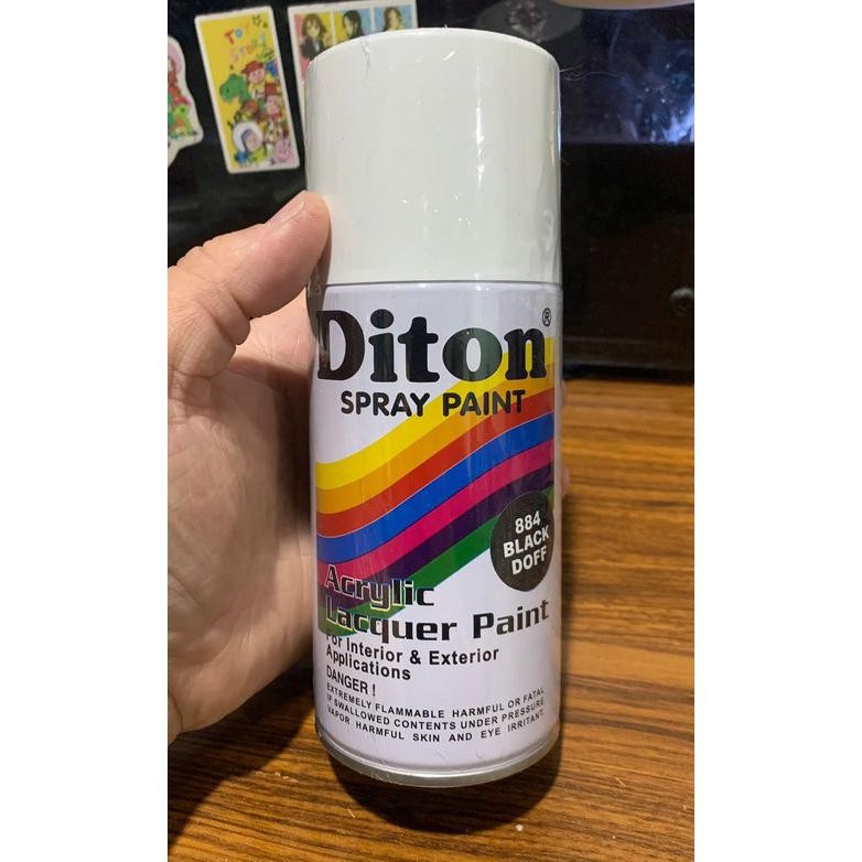 

Cat Semprot Pilox Pilok BLACK DOFF 300CC 884 Diton BARU ORI Nugi