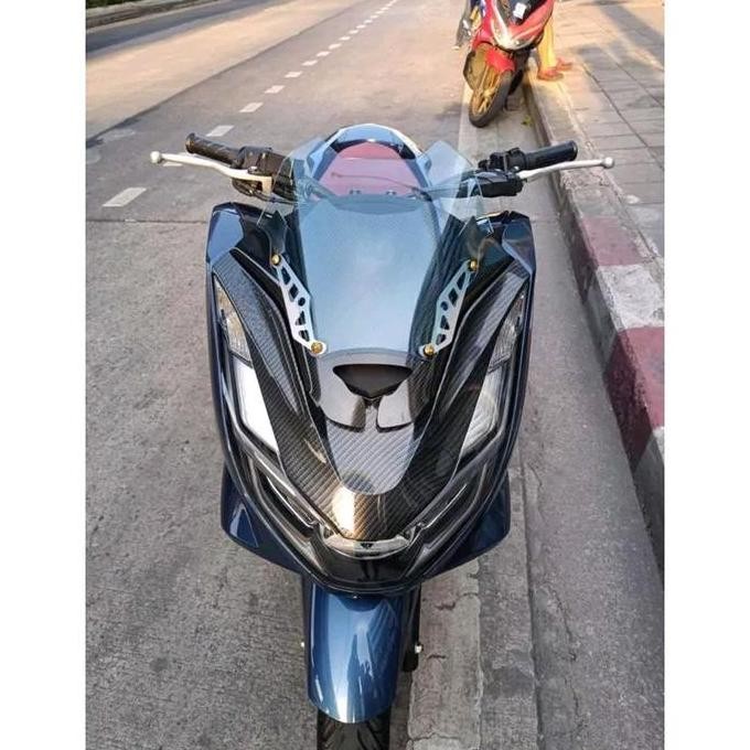 VISOR PCX 160 THAILAND BRAKET PNP PCX 160,KACA MOTOR PCX