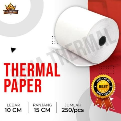 

Label Sticker Thermal 100x150 mm Sticker Barcode A6 Label Resi isi 250 Lembar Nugi