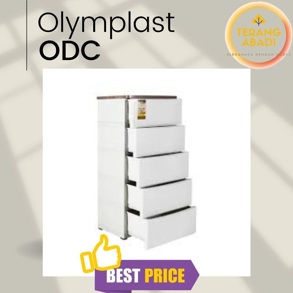 [PROMO PRODUK BARU] Lemari Plastik OLYMPLAST Laci/ Lemari OLYMPLAST ODC 3 Susun 4 Susun 5 Susun Nugi