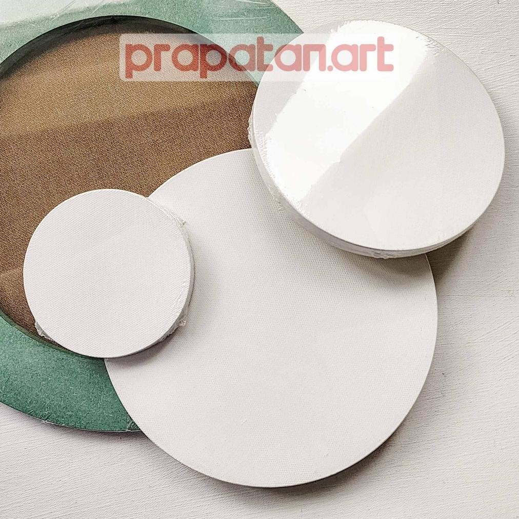 

Kanvas Lukis Lingkaran 50-100CM | Kanvas Bundar | Circle Canvas Nugi