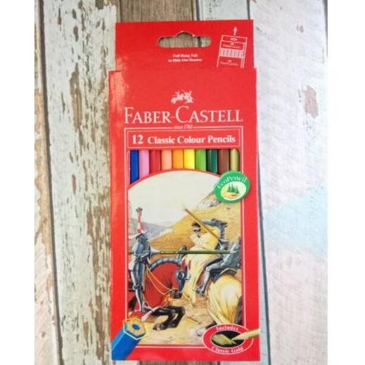 

Pensil Warna Faber Castell 12 Warna Classic Panjang Nugi
