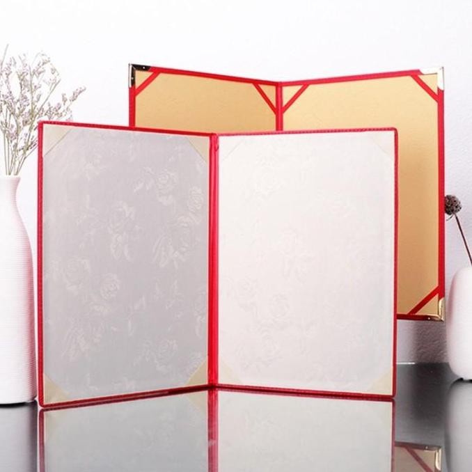 

Map Sertifikat Kulit Exclusive Certificate Holder A4 Folio Plakat