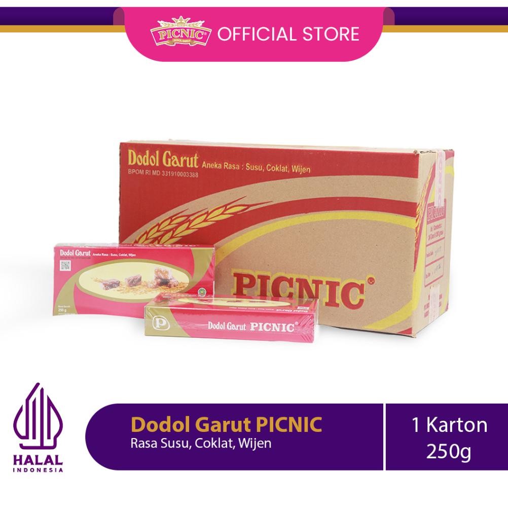 

NO_MORE Dodol Garut PICNIC 250g (1 karton)