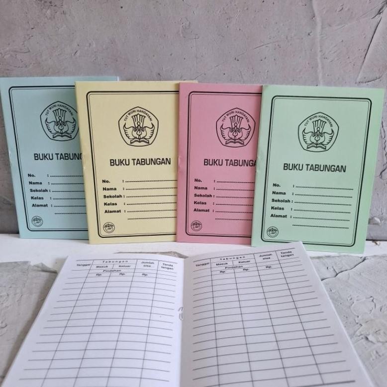 

( 50 Pcs ) Buku Tabungan Nugi